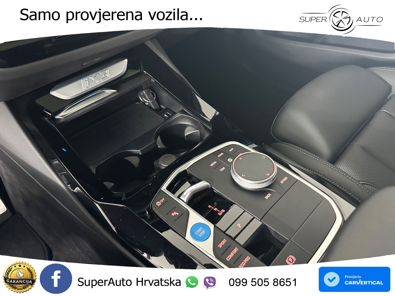 BMW iX3 80 kWh (286 KS) M Sport LED+GR SJED+ACC