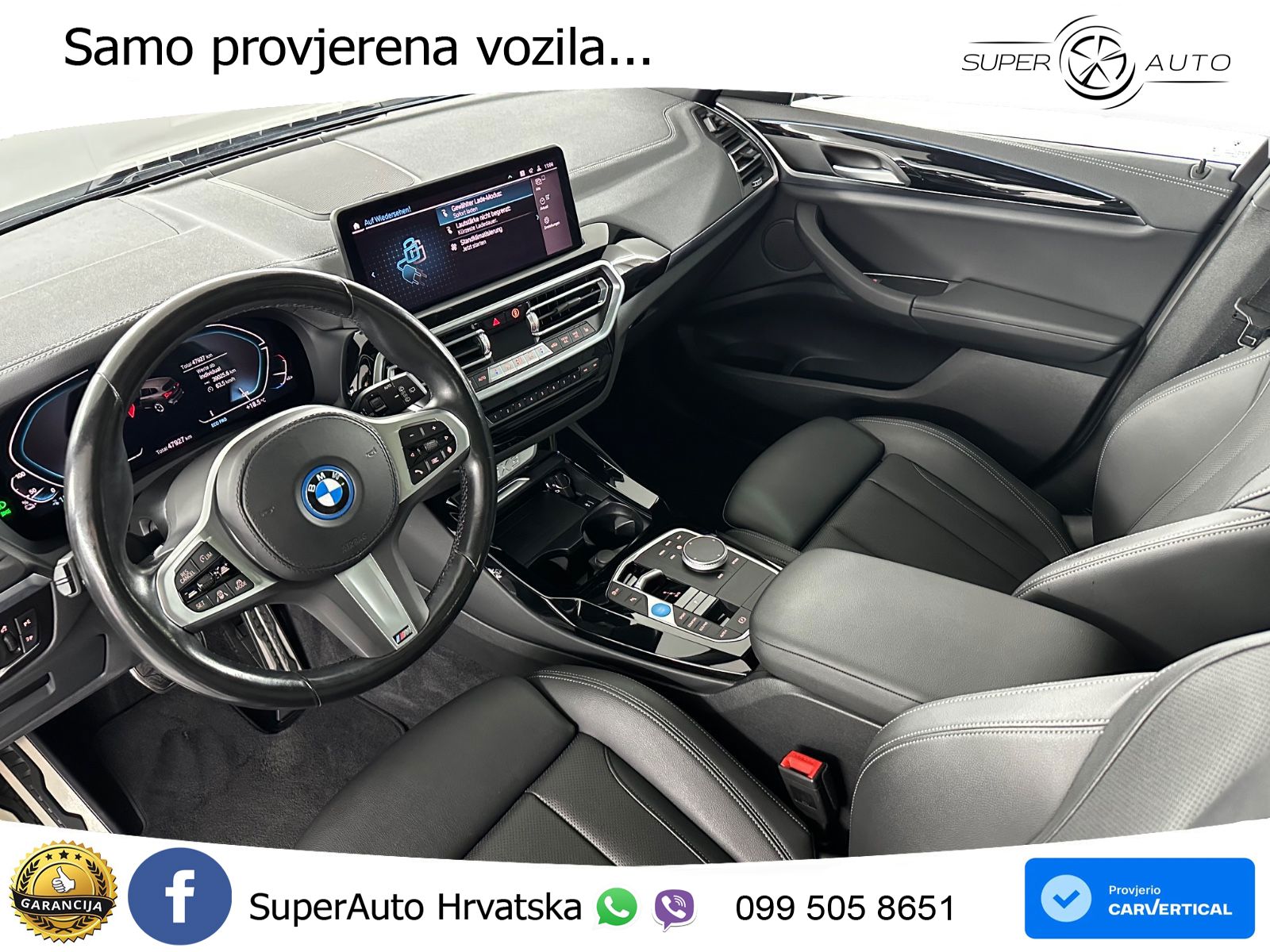 BMW iX3 80 kWh (286 KS) M Sport LED+GR SJED+ACC
