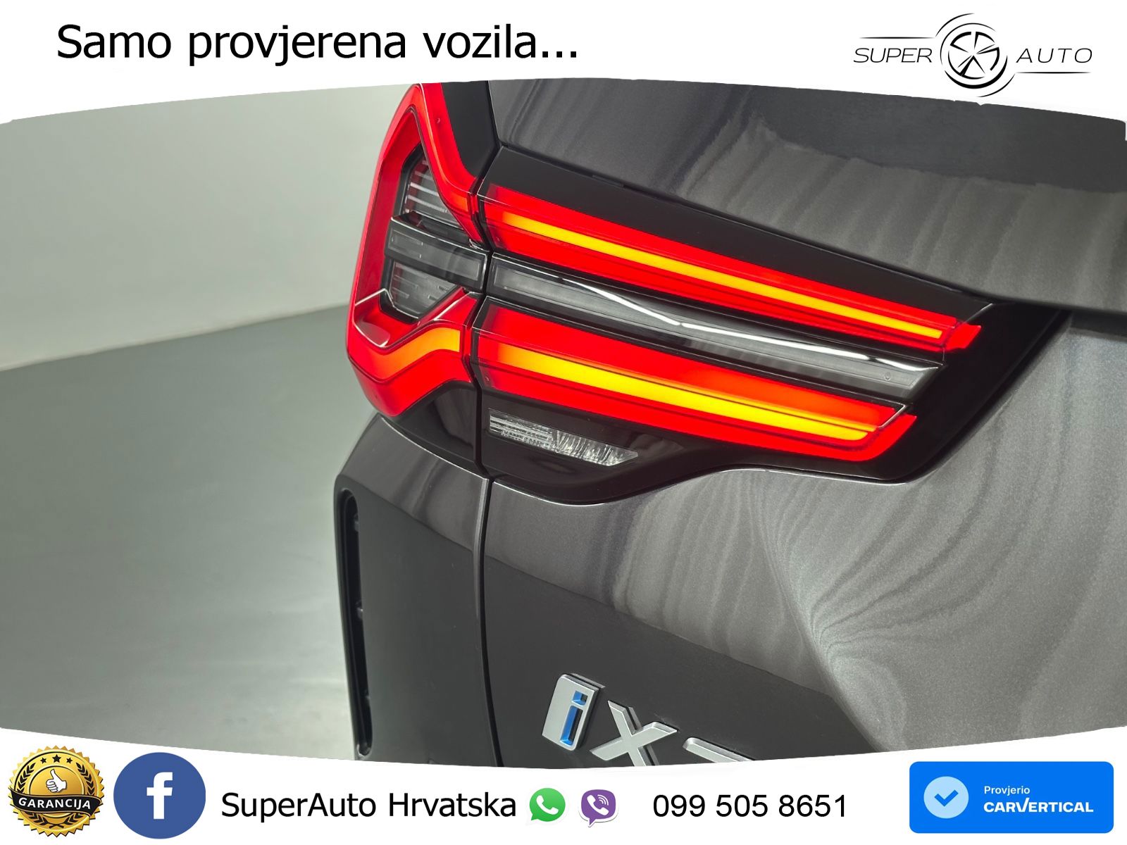 BMW iX3 80 kWh (286 KS) M Sport LED+GR SJED+ACC