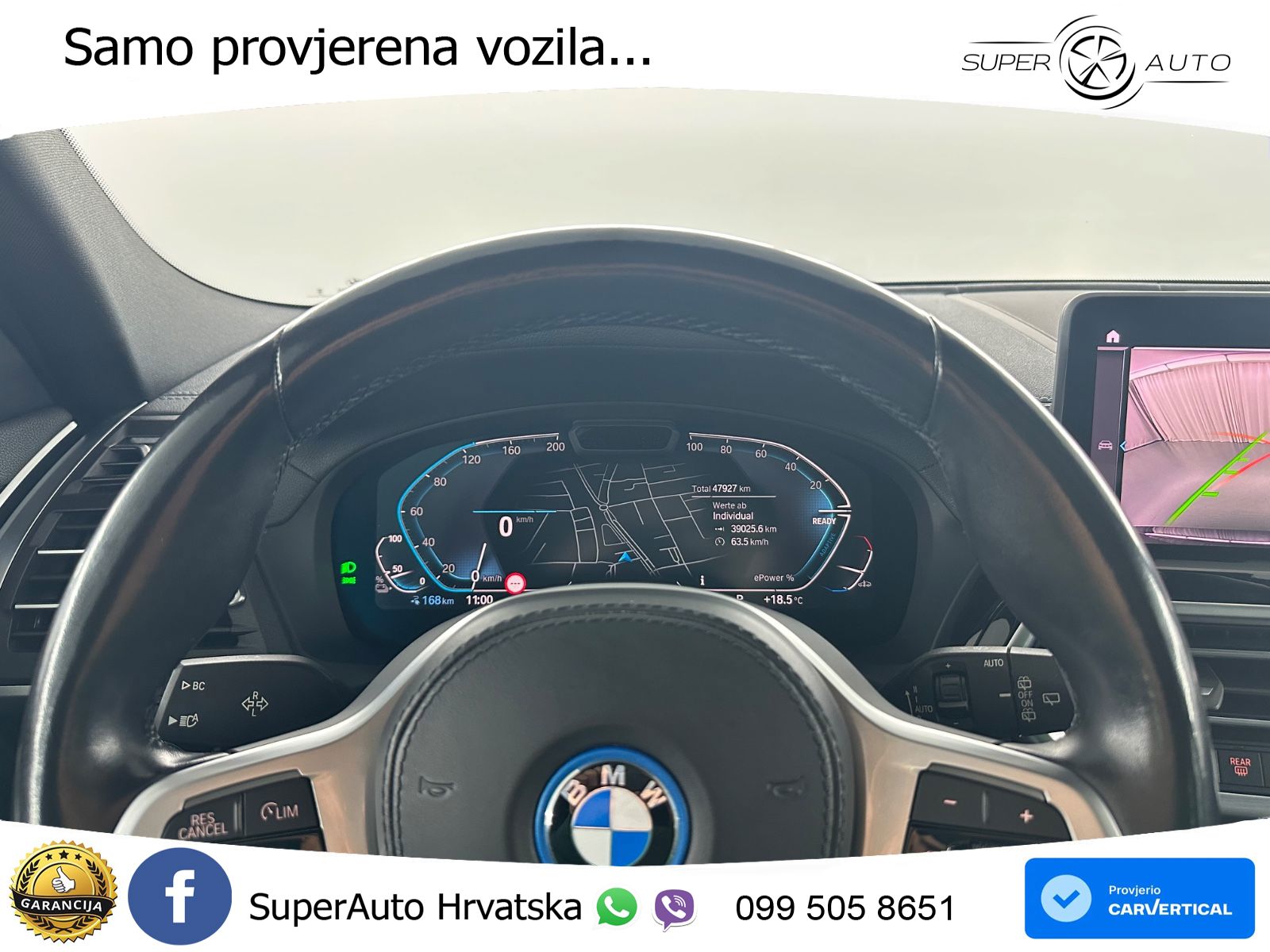BMW iX3 80 kWh (286 KS) M Sport LED+GR SJED+ACC