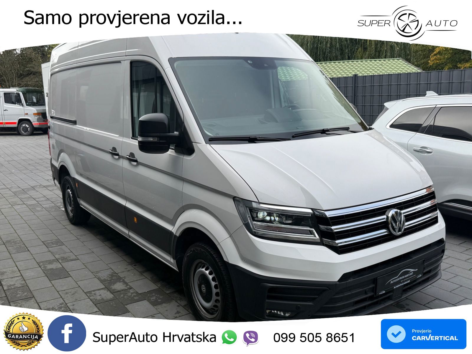 Volkswagen Crafter Kasten 35 Mittellang Hoch  DSG LED NAVI 177 KS