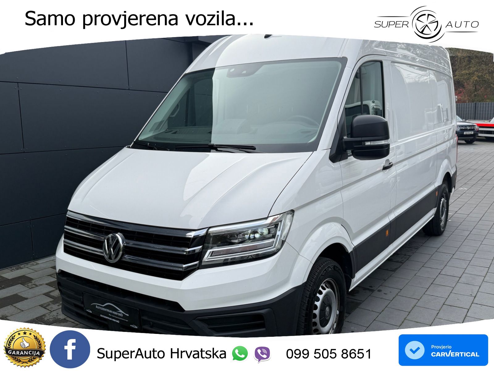 Volkswagen Crafter Kasten 35 Mittellang Hoch  DSG LED NAVI 177 KS