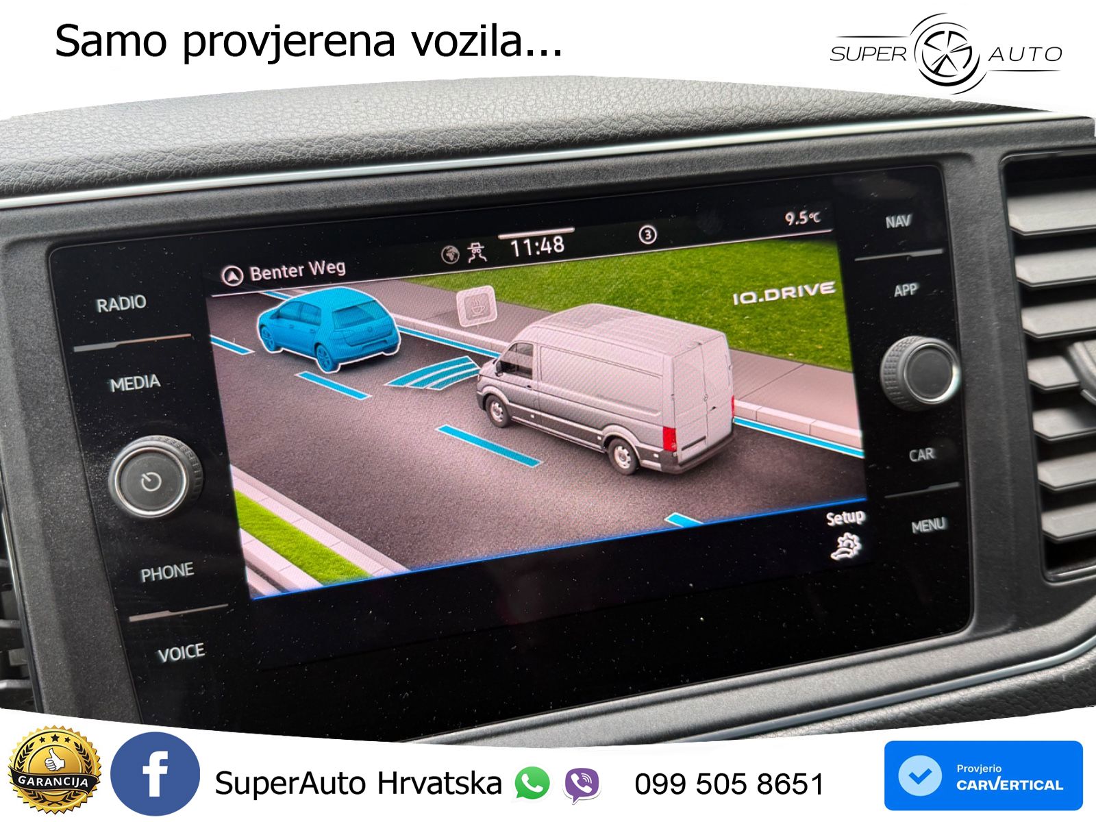 Volkswagen Crafter Kasten 35 Mittellang Hoch  DSG LED NAVI 177 KS