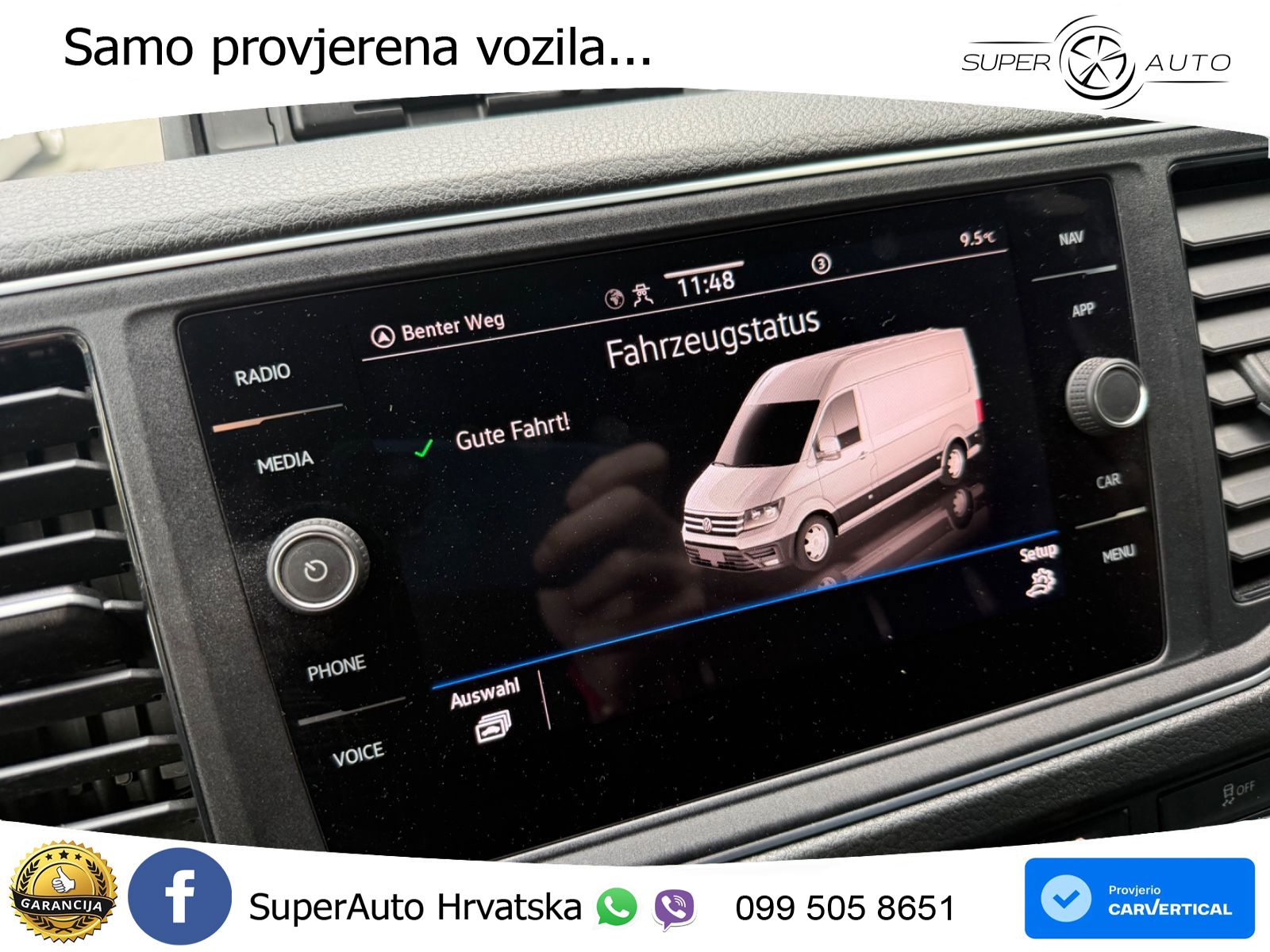 Volkswagen Crafter Kasten 35 Mittellang Hoch  DSG LED NAVI 177 KS