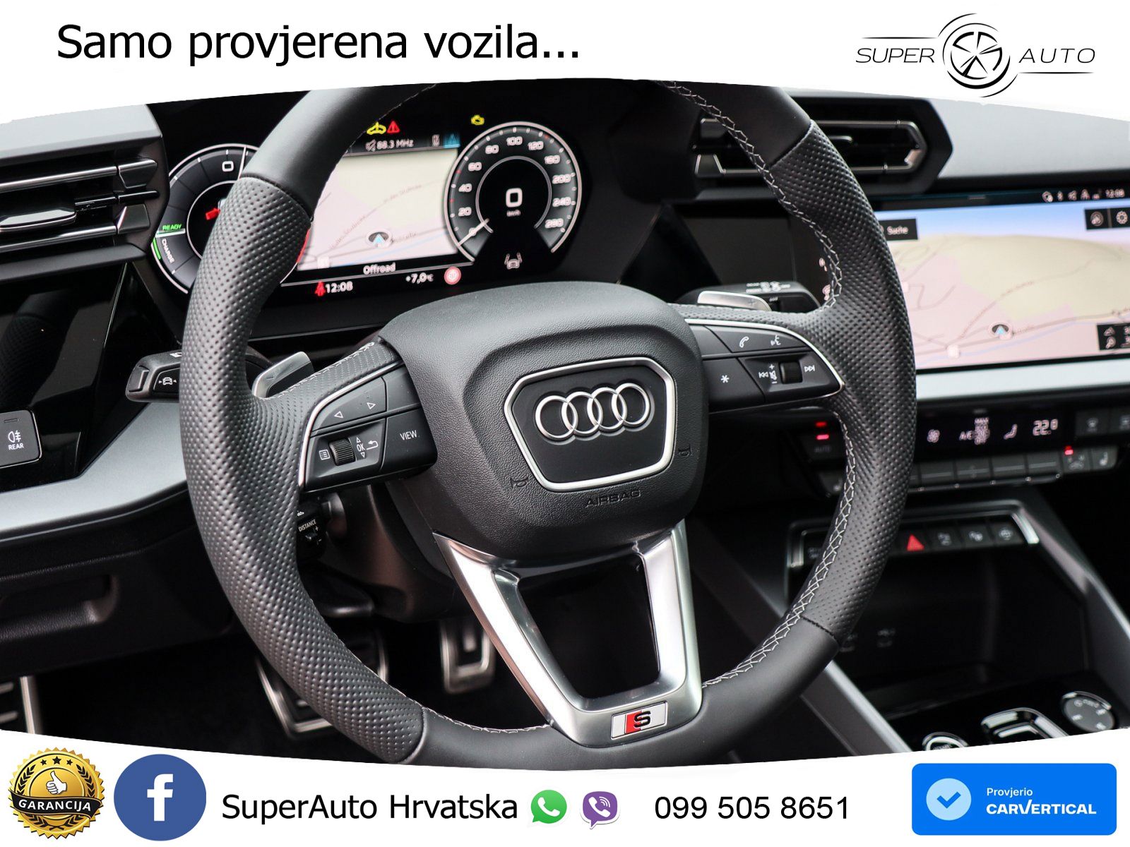 Audi A3 45 TFSIe (272 KS) S tronic S line MATRIX+GR SJED+KAM