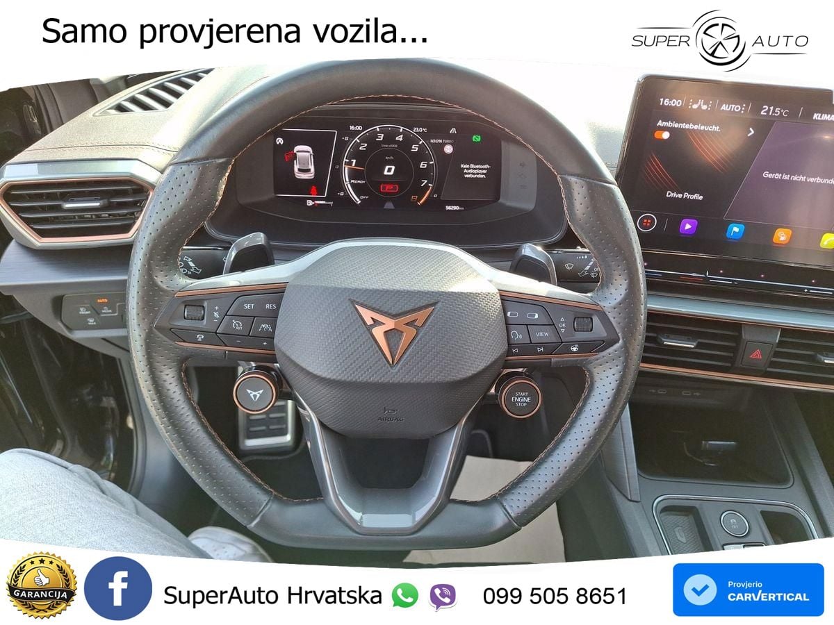 Cupra Formentor VZ5 2.5 TSI (390 KS) 4Drive DSG MATRIX+GR SJED+KAM