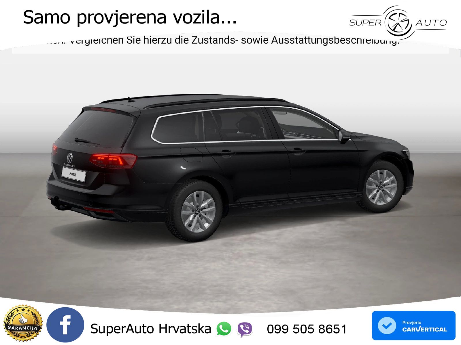 Volkswagen Passat Variant 2.0 TDI (150 KS) DSG Business LED+GR SJED+ACC