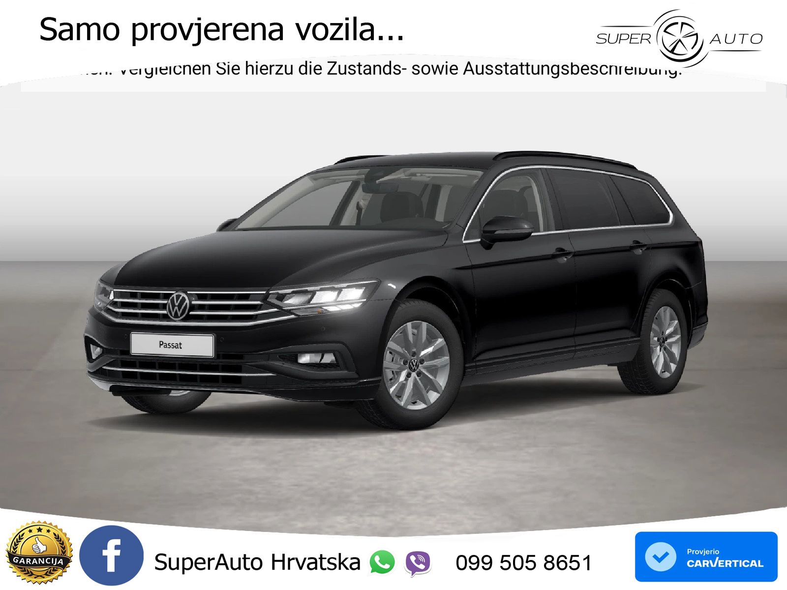Volkswagen Passat Variant 2.0 TDI (150 KS) DSG Business LED+GR SJED+ACC