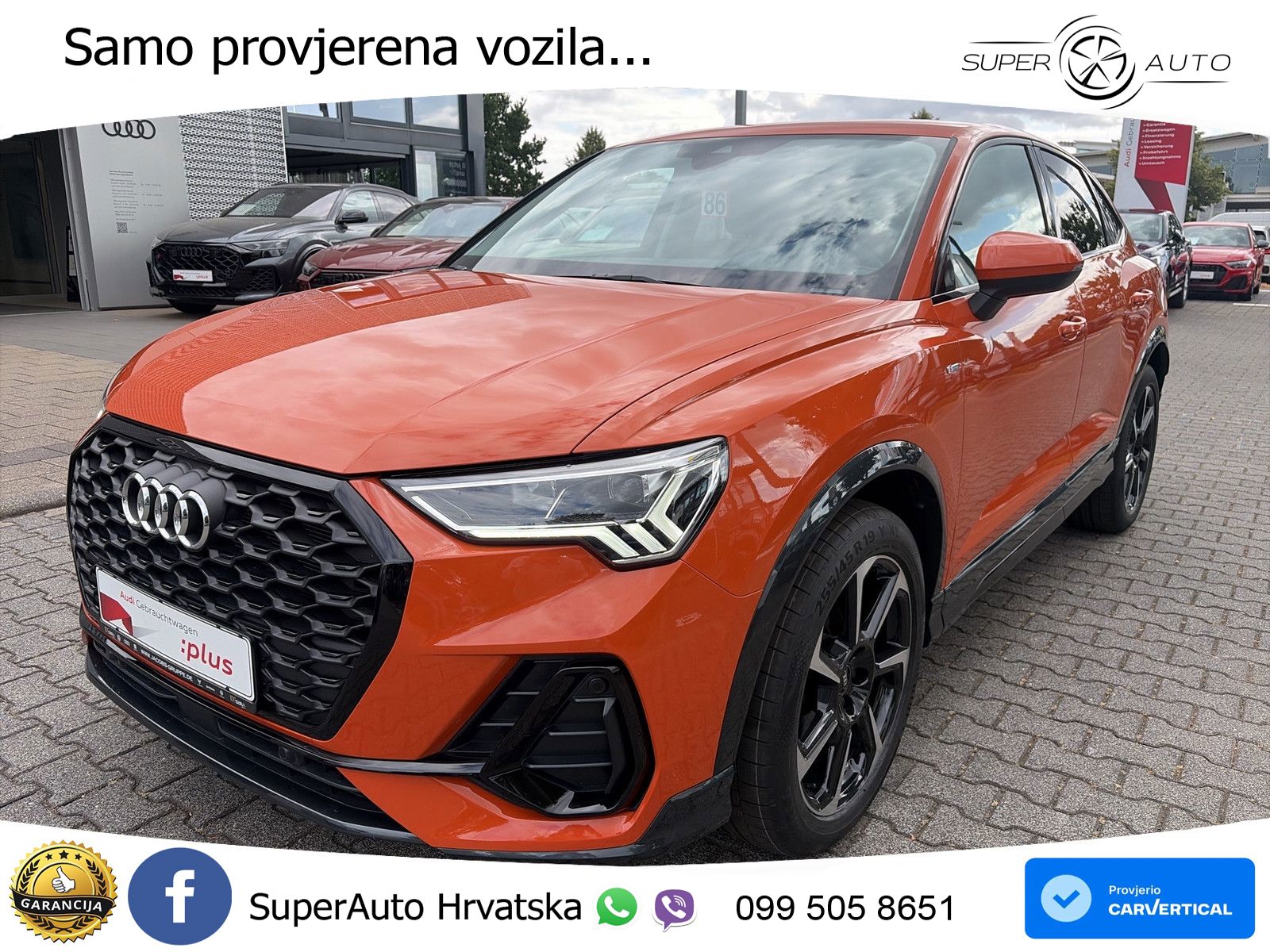 Audi Q3 II Sportback 35 TFSI (150 KS) S tronic S line LED+GR SJED+ACC