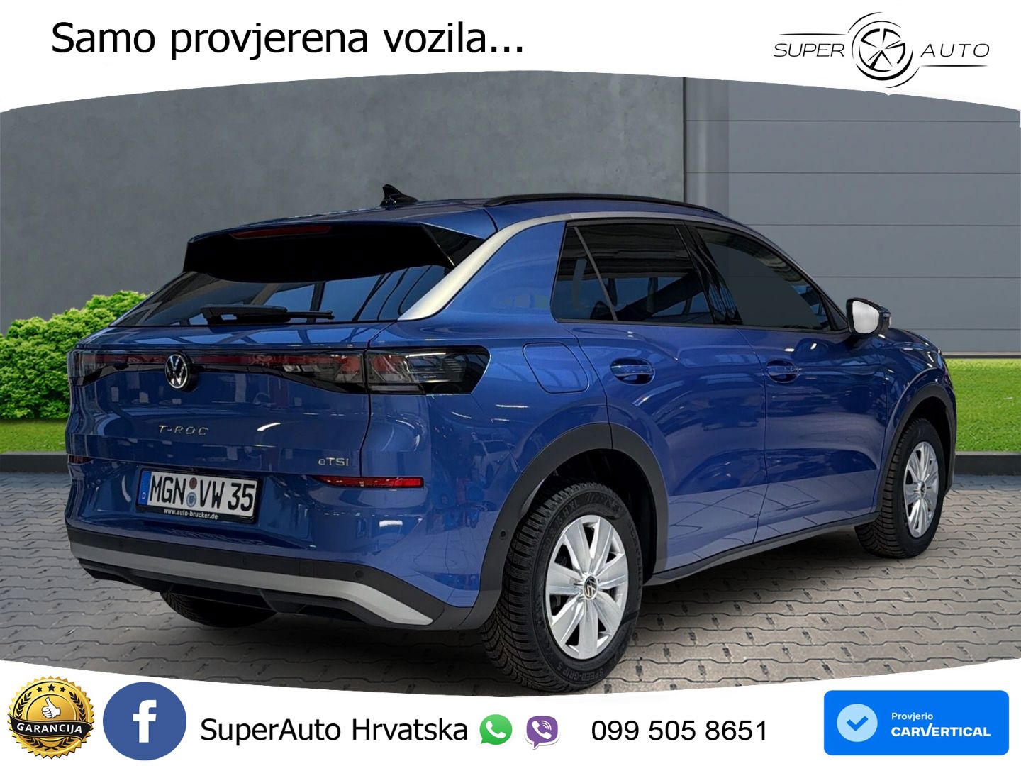 Volkswagen T-Roc II 1.5 eTSI (150 KS)  DSG LED+GR SJED+ACC