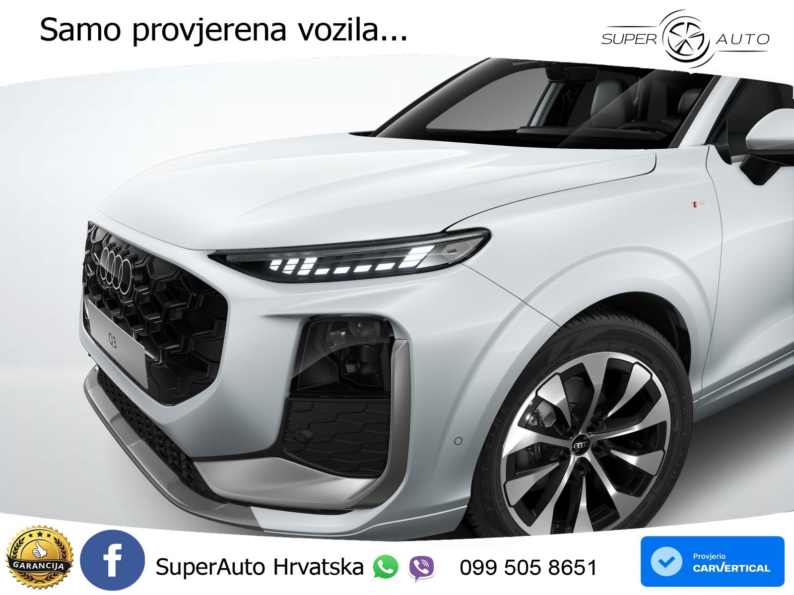 Audi Q3 1.5 TFSI (150 KS) S tronic 2x S line LED+GR SJED+ACC