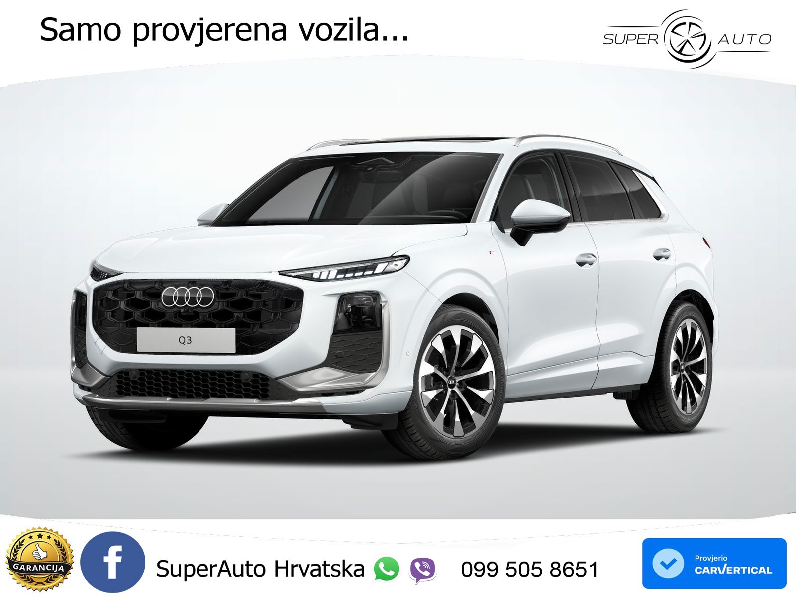 Audi Q3 1.5 TFSI (150 KS) S tronic 2x S line LED+GR SJED+ACC