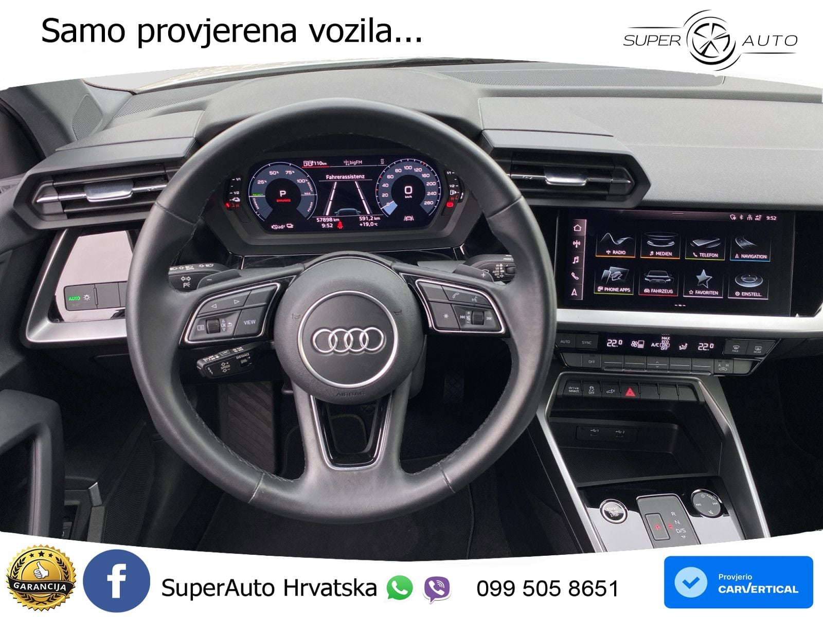 Audi A3 40 TFSIe (204 KS) S tronic