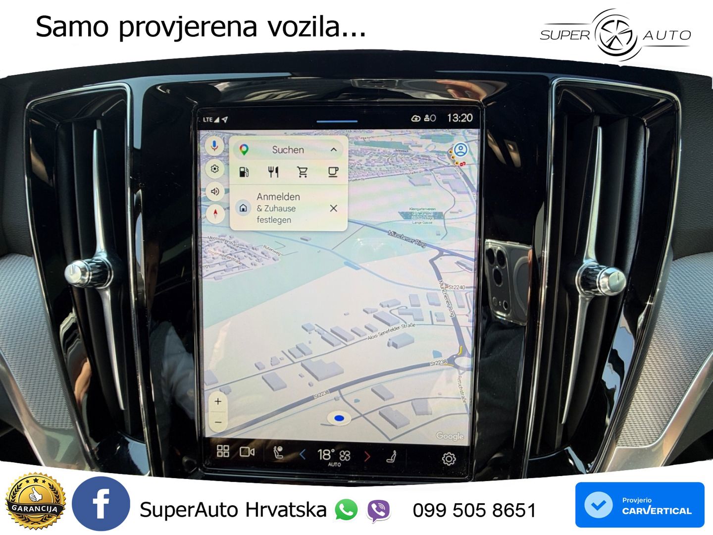 Volvo V60 2.0 B4 Benzin DCT LED+GR SJED+ACC