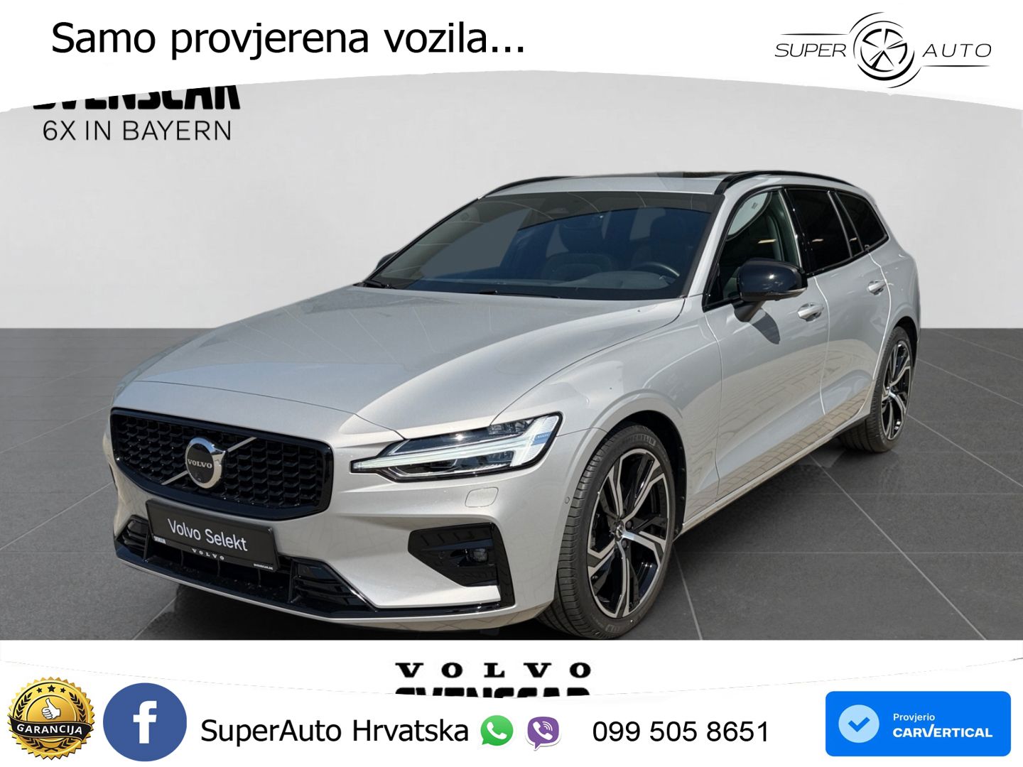 Volvo V60 2.0 B4 Benzin DCT LED+GR SJED+ACC