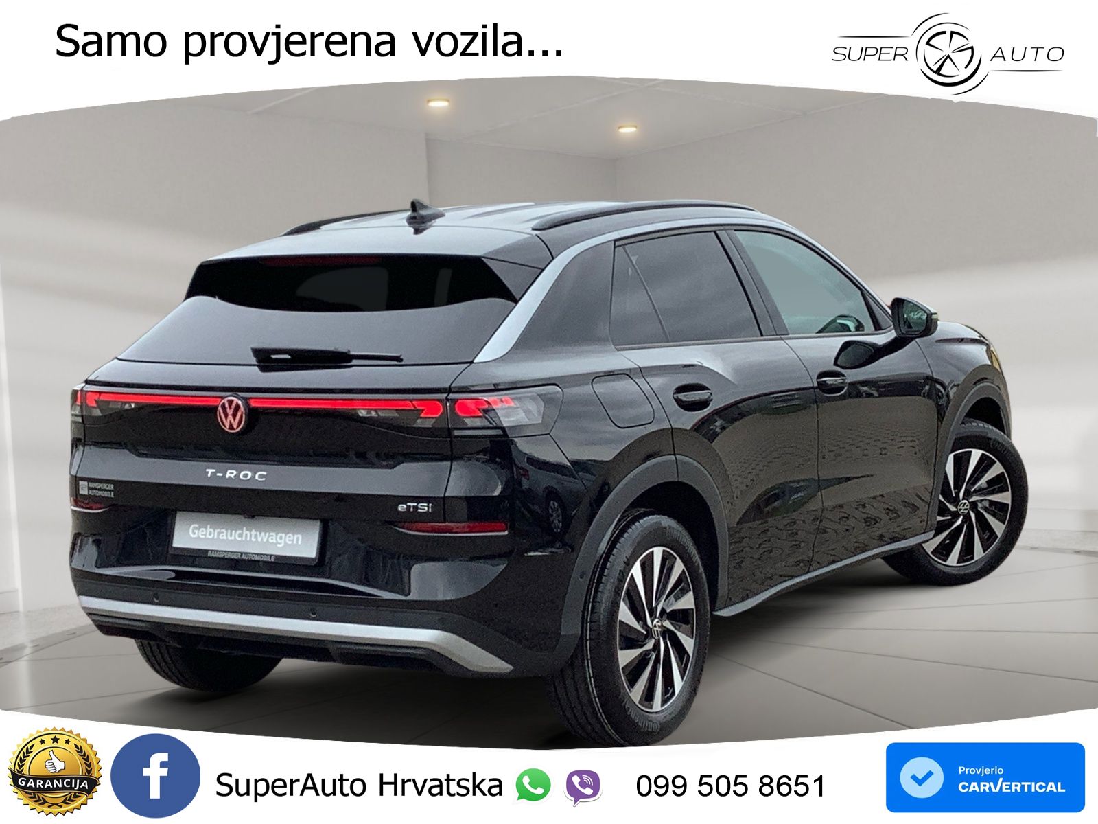 Volkswagen T-Roc II 1.5 eTSI (150 KS)  DSG LED+GR SJED+ACC