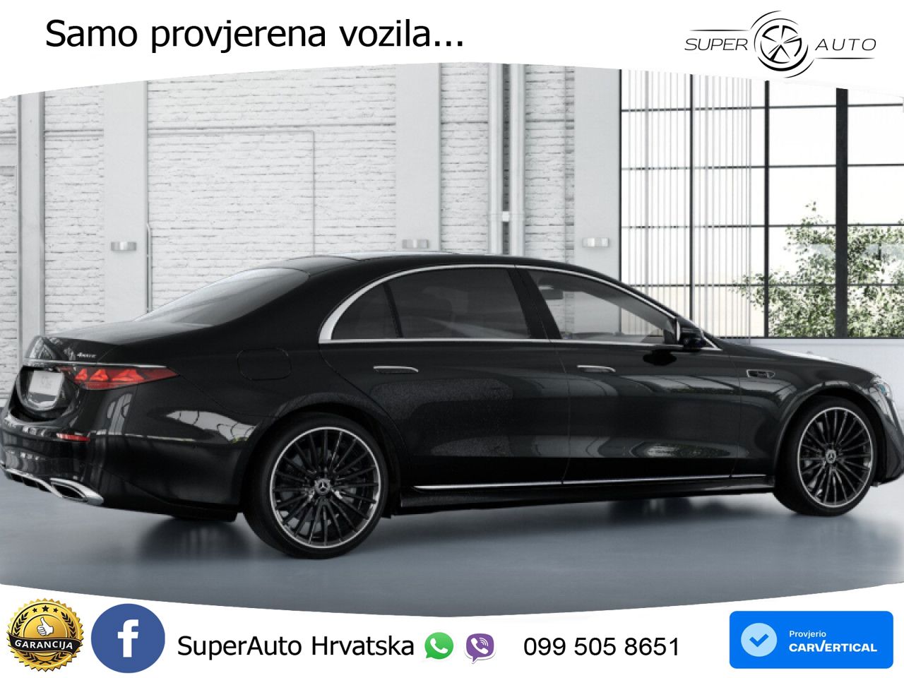 Mercedes S 580 V8 (537 KS) EQ Boost 4MATIC 9G-TRONIC AMG ACC+HEAD+4xGR SJED+360+PANO