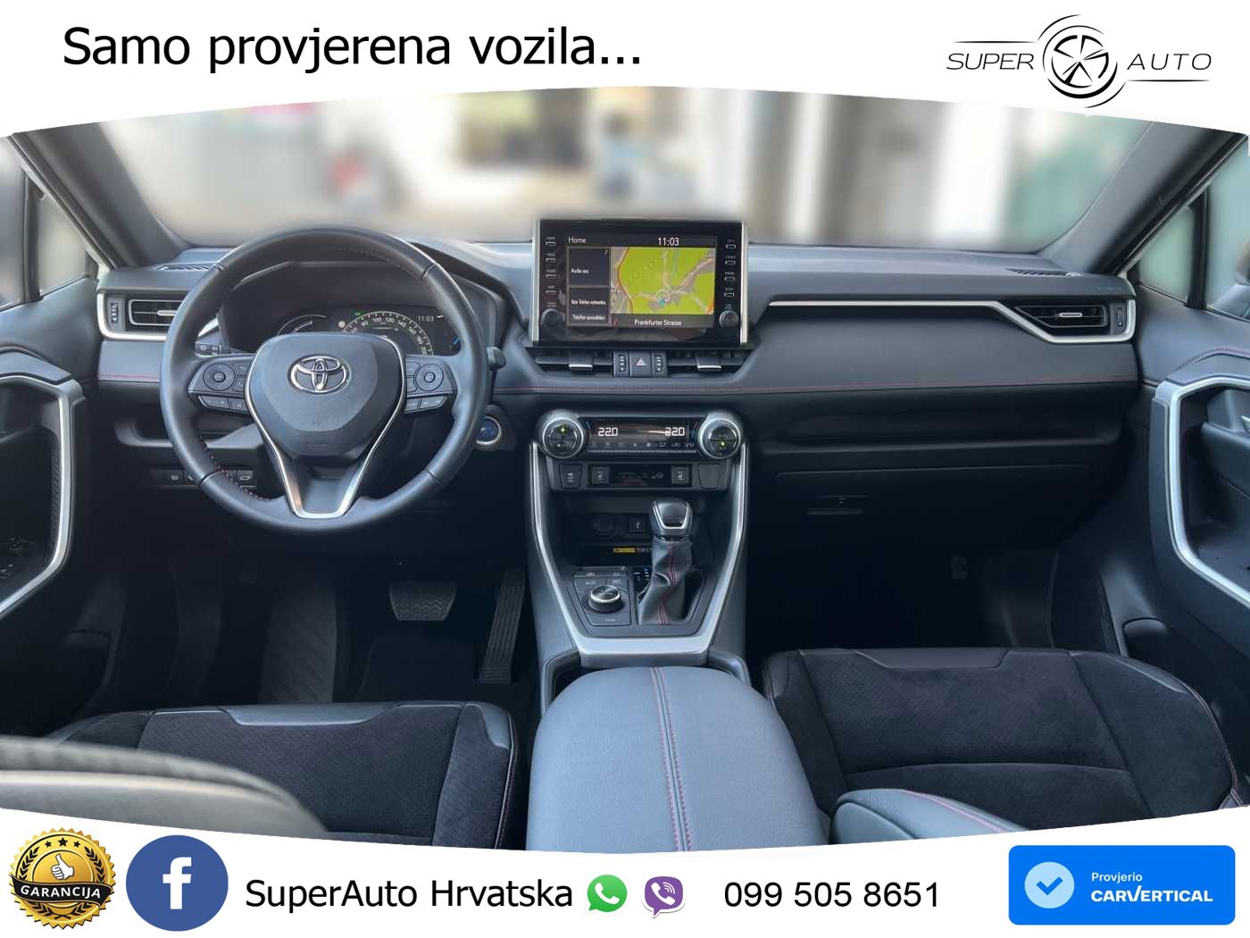 Toyota RAV4 2.5 D-4S (306 KS) Hybrid AWD-i e-CVT LED+GR SJED+ACC
