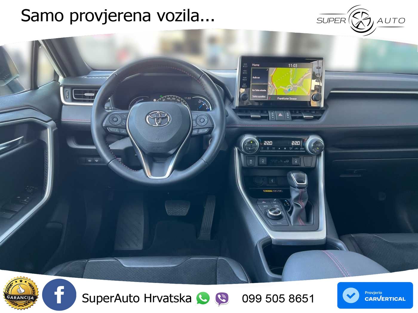 Toyota RAV4 2.5 D-4S (306 KS) Hybrid AWD-i e-CVT LED+GR SJED+ACC