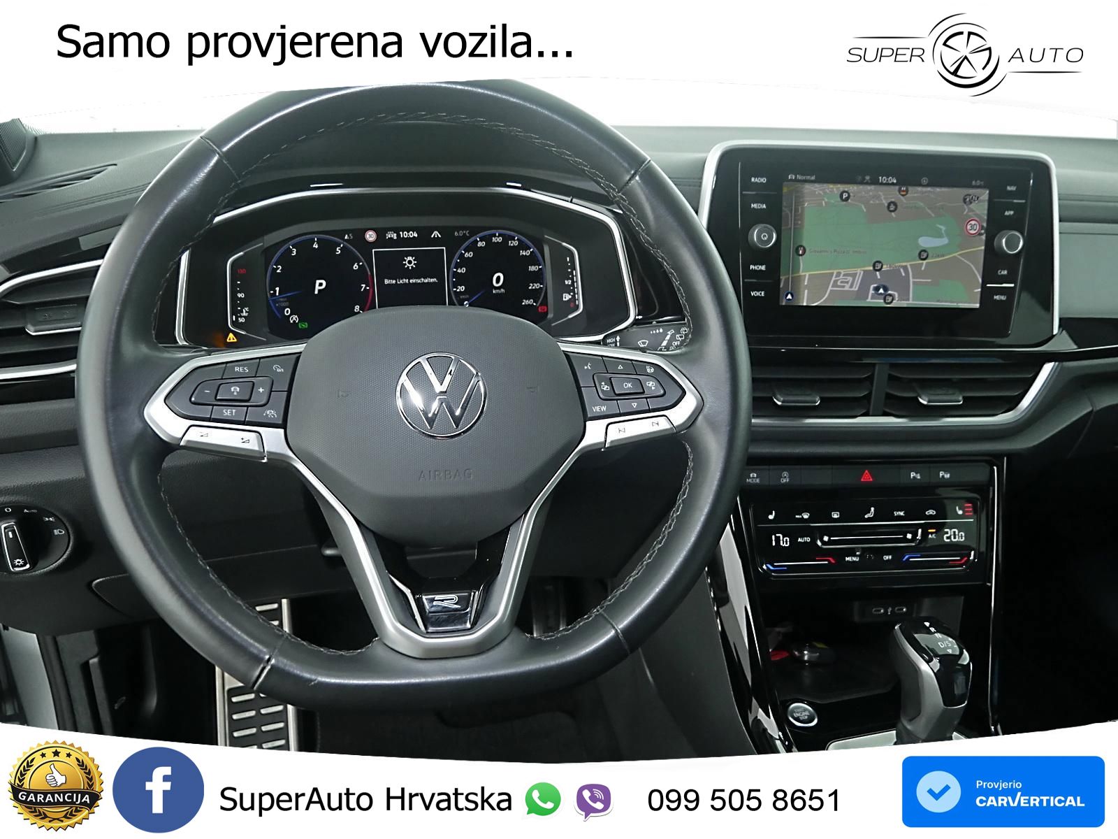 Volkswagen T-Roc 1.5 TSI (150 KS) DSG R-Line MATRIX+GR SJED+KAM