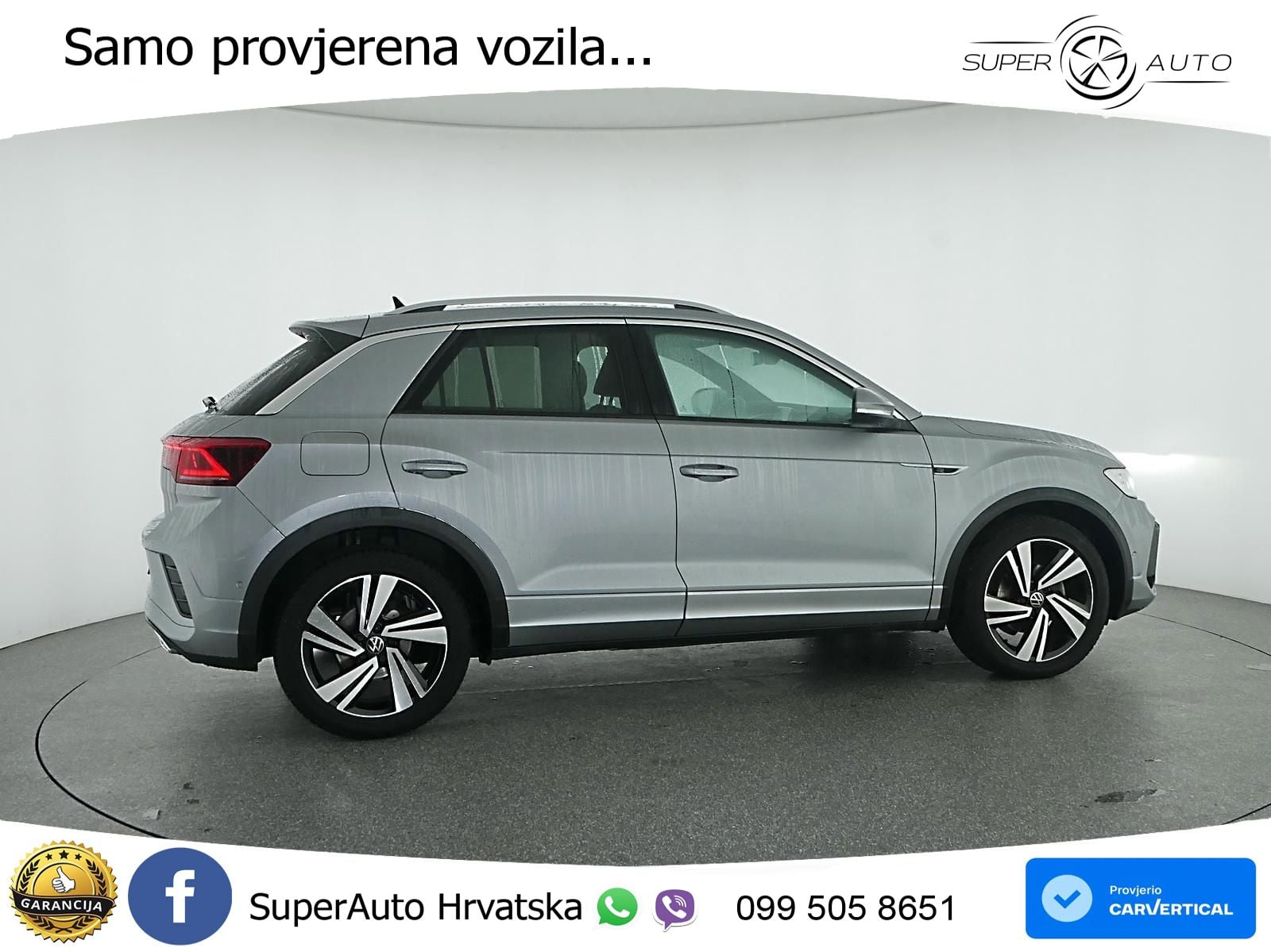 Volkswagen T-Roc 1.5 TSI (150 KS) DSG R-Line MATRIX+GR SJED+KAM