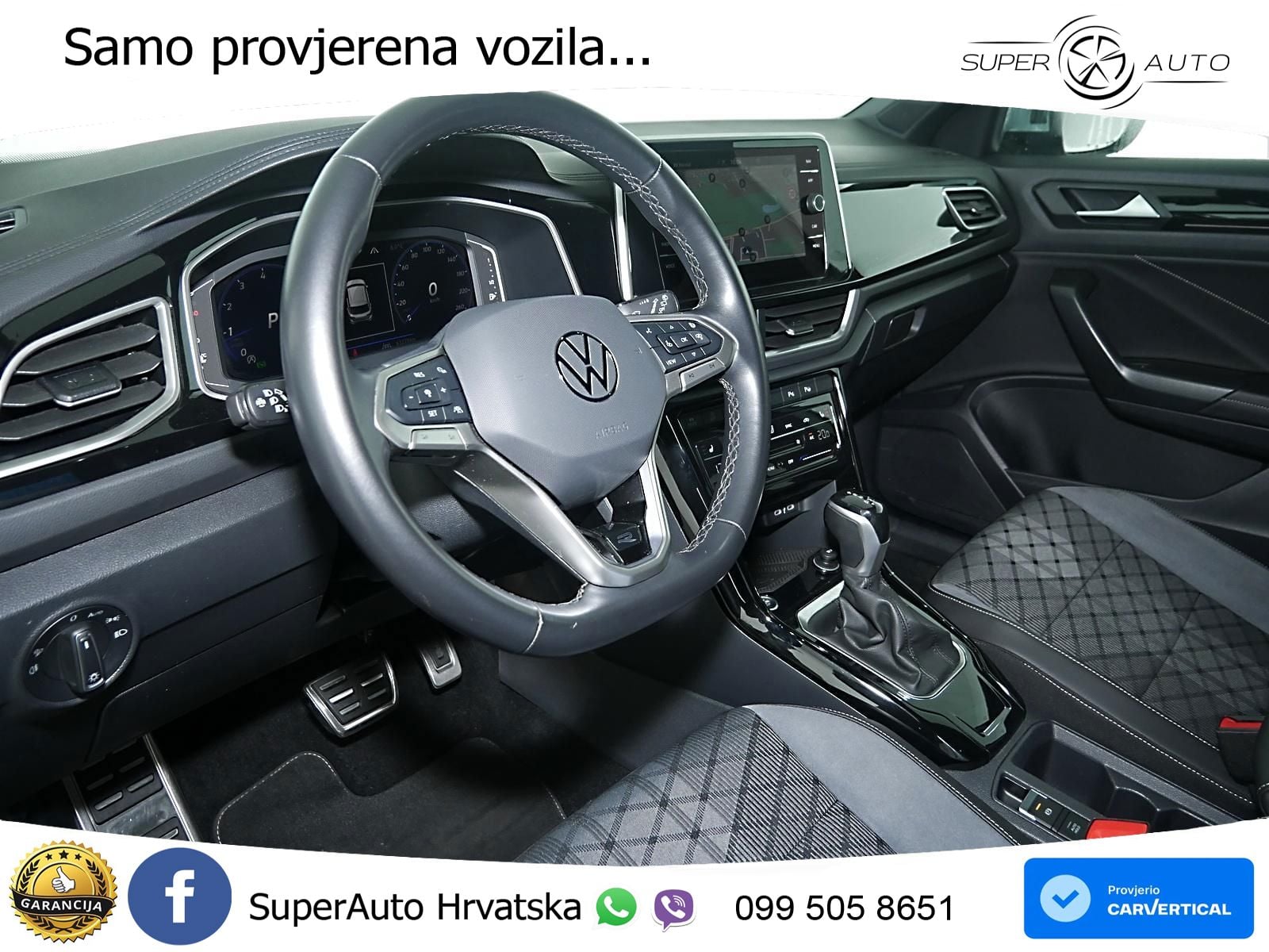 Volkswagen T-Roc 1.5 TSI (150 KS) DSG R-Line MATRIX+GR SJED+KAM