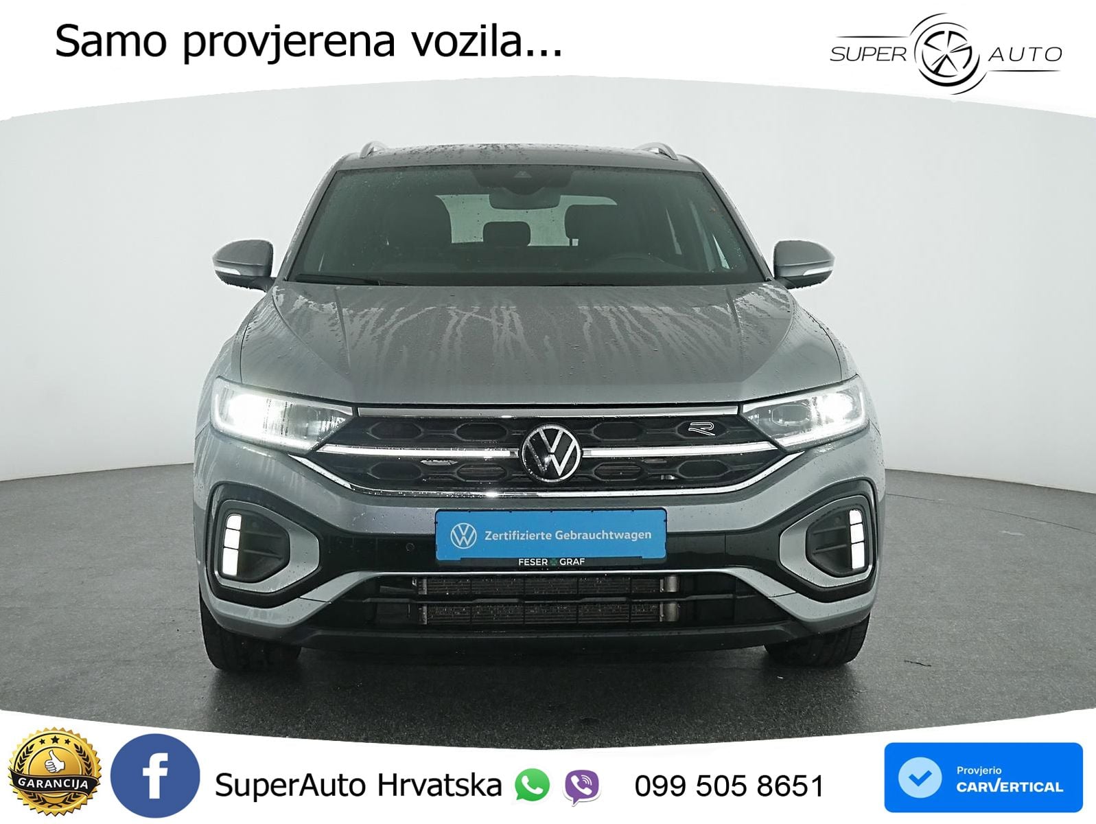 Volkswagen T-Roc 1.5 TSI (150 KS) DSG R-Line MATRIX+GR SJED+KAM