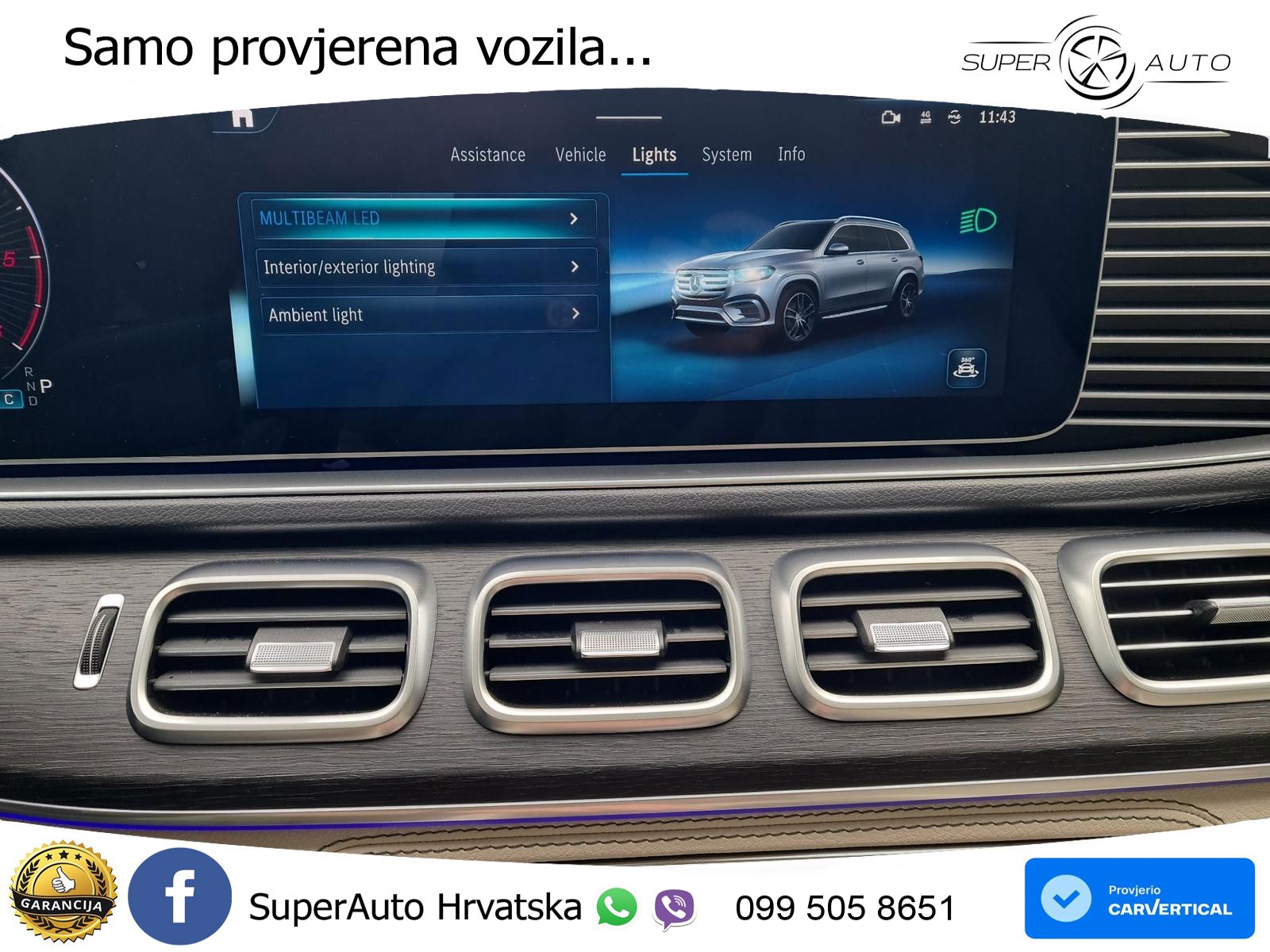 Mercedes-Benz GLS GLS 450d EQ Boost 4MATIC 9G-TRONIC ACC+HEAD+GR SJED+360+PANO