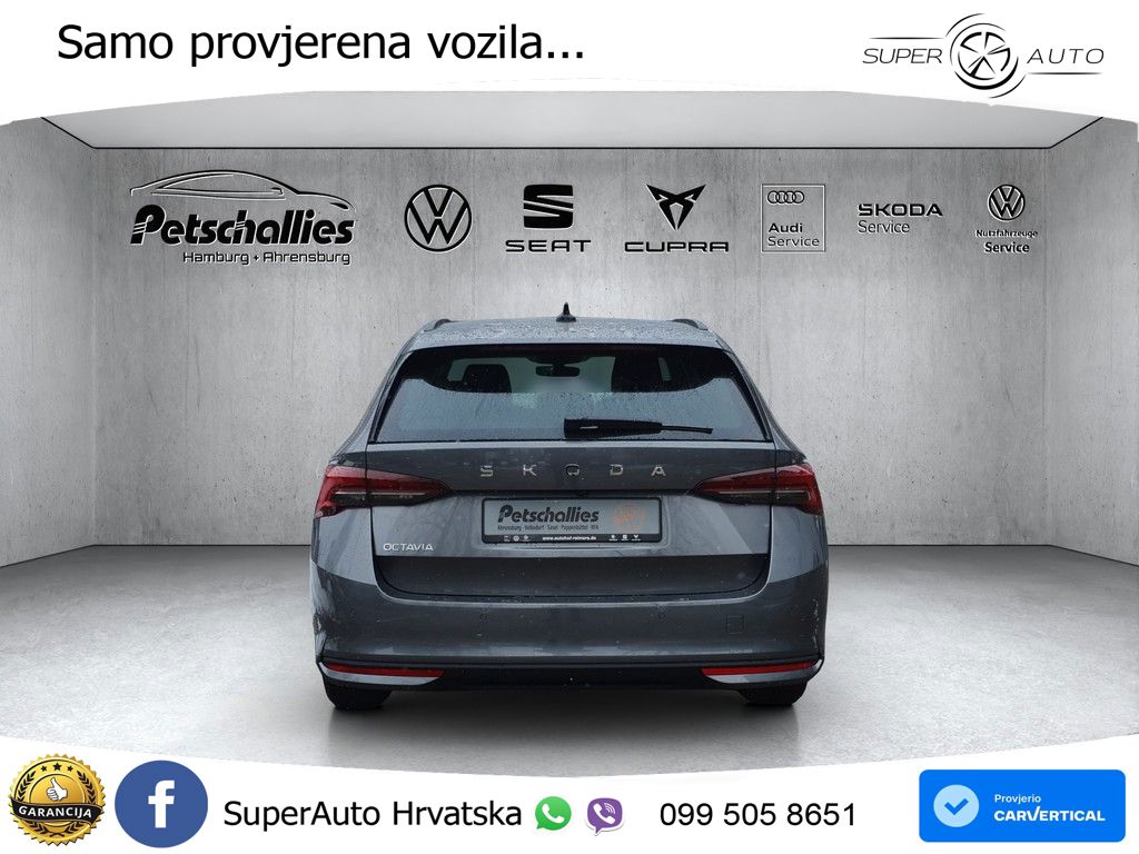 Škoda Octavia Combi 1.5 TSI (150 KS) DSG LED+GR SJED+ACC
