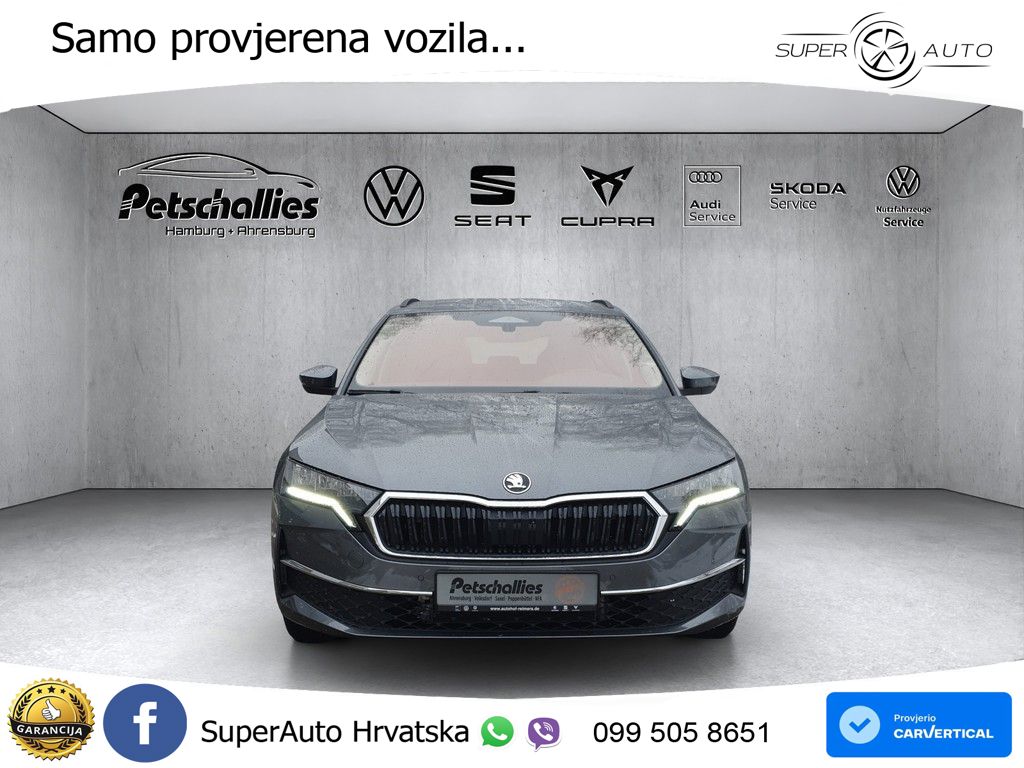 Škoda Octavia Combi 1.5 TSI (150 KS) DSG LED+GR SJED+ACC