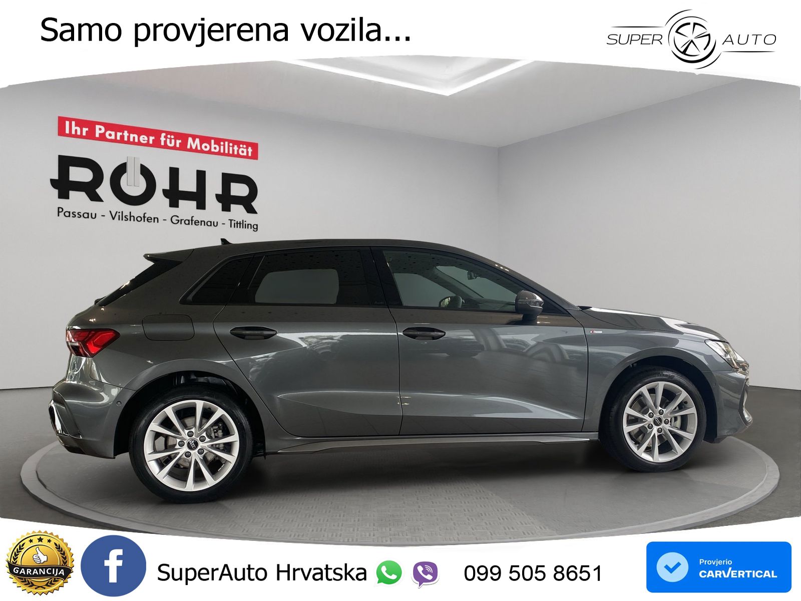 Audi A3 40 TFSI (204 KS) quattro S tronic S line LED+GR SJED+ACC