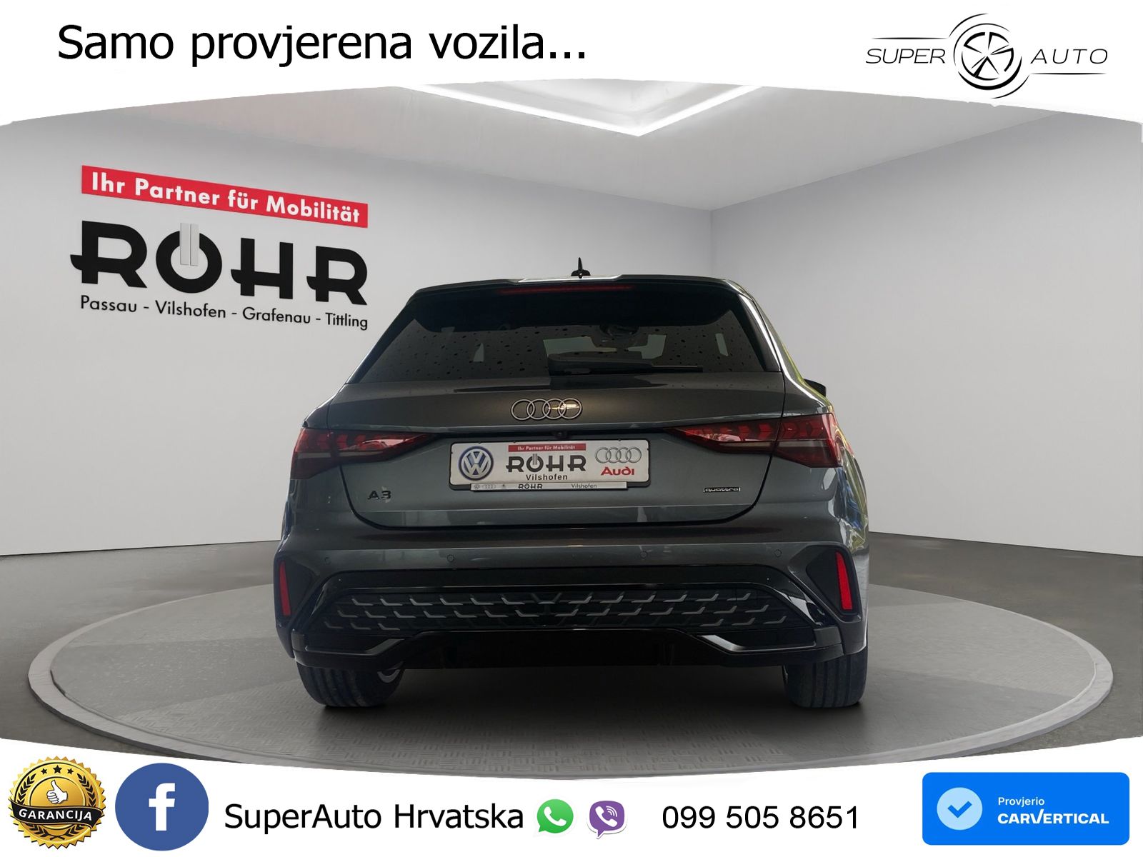 Audi A3 40 TFSI (204 KS) quattro S tronic S line LED+GR SJED+ACC