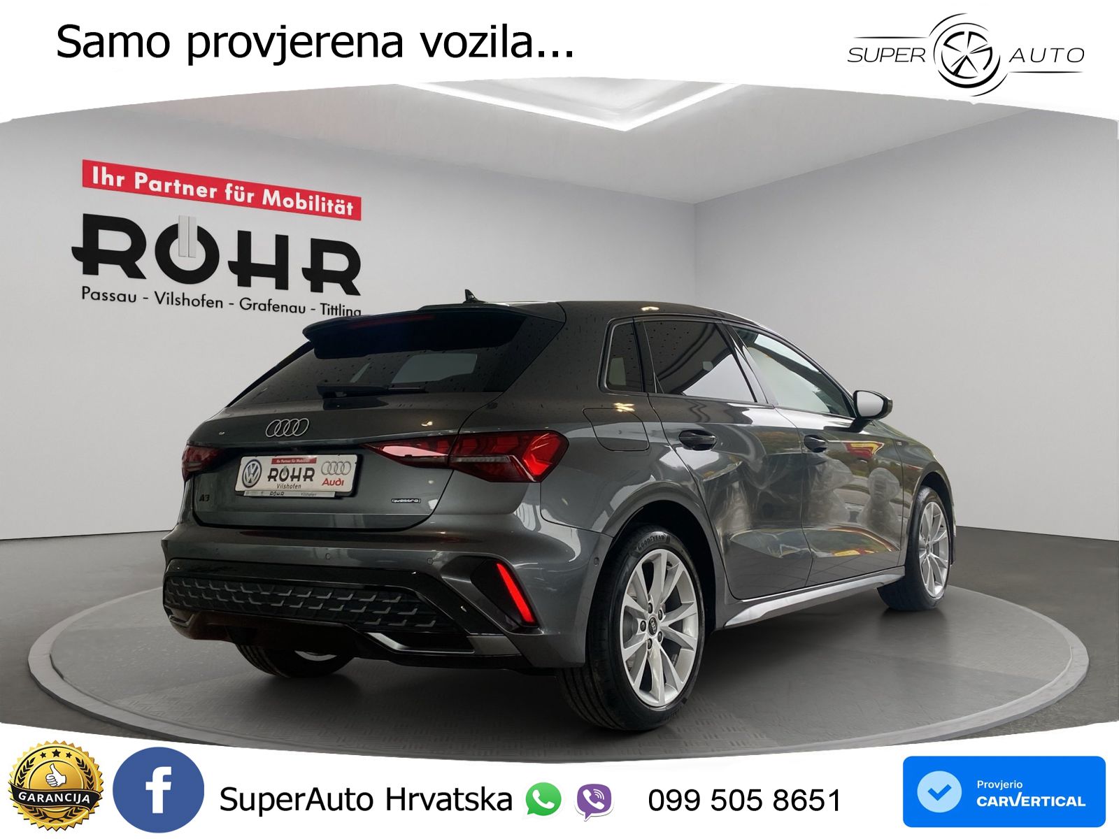 Audi A3 40 TFSI (204 KS) quattro S tronic S line LED+GR SJED+ACC