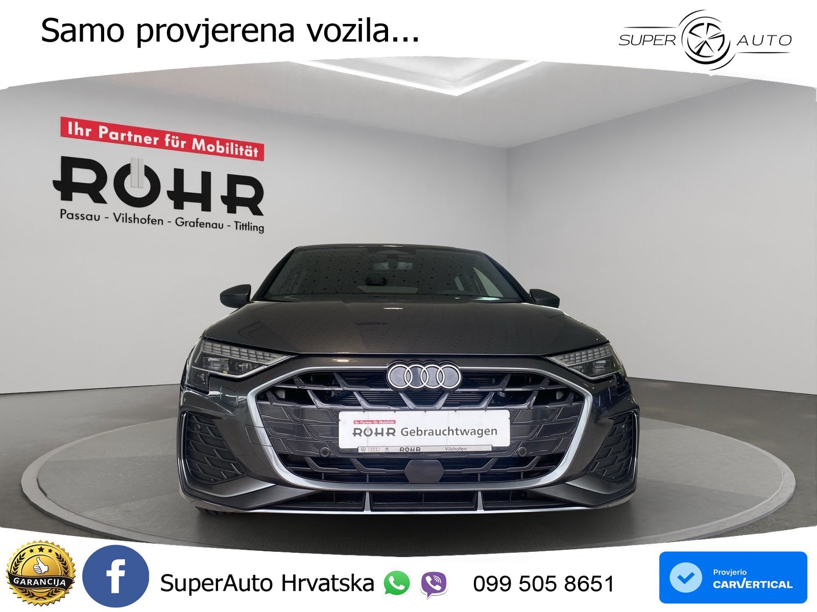 Audi A3 40 TFSI (204 KS) quattro S tronic S line LED+GR SJED+ACC