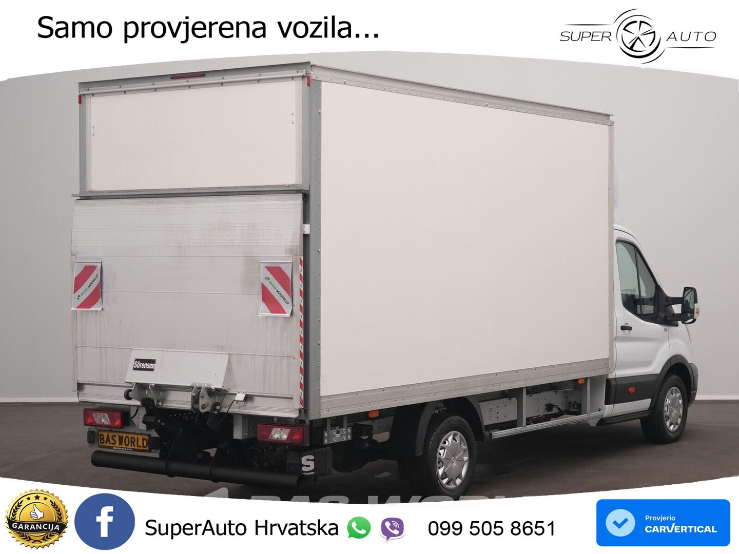 Ford Transit 130pk Laadklep Bakwagen Airco Cruise Eur 131 KS