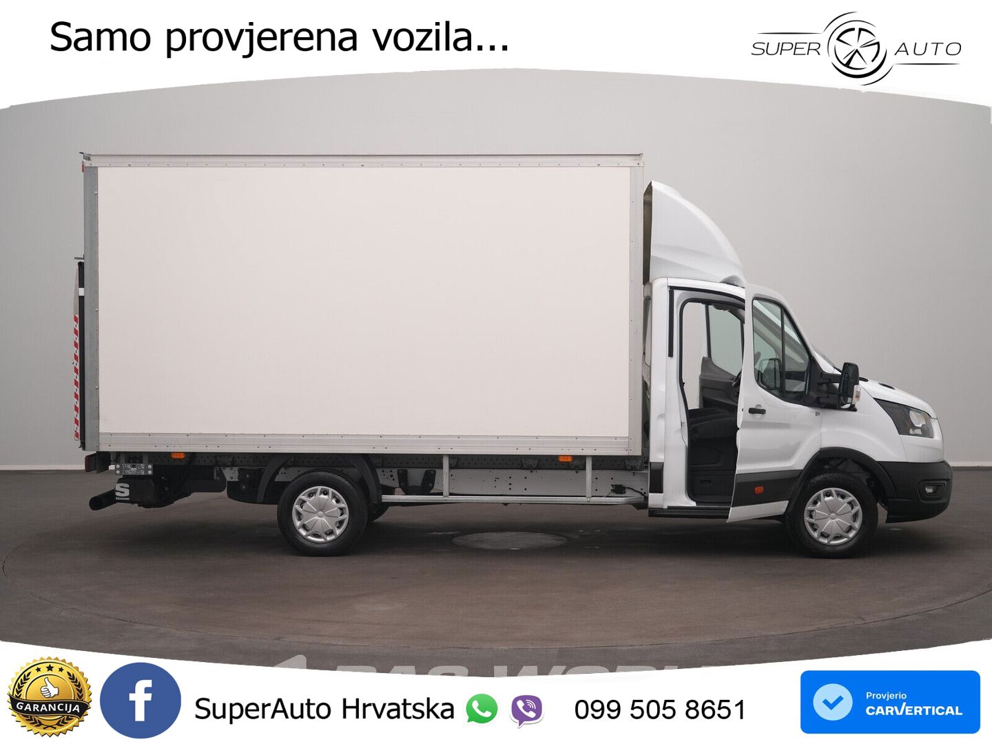 Ford Transit 130pk Laadklep Bakwagen Airco Cruise Eur 131 KS