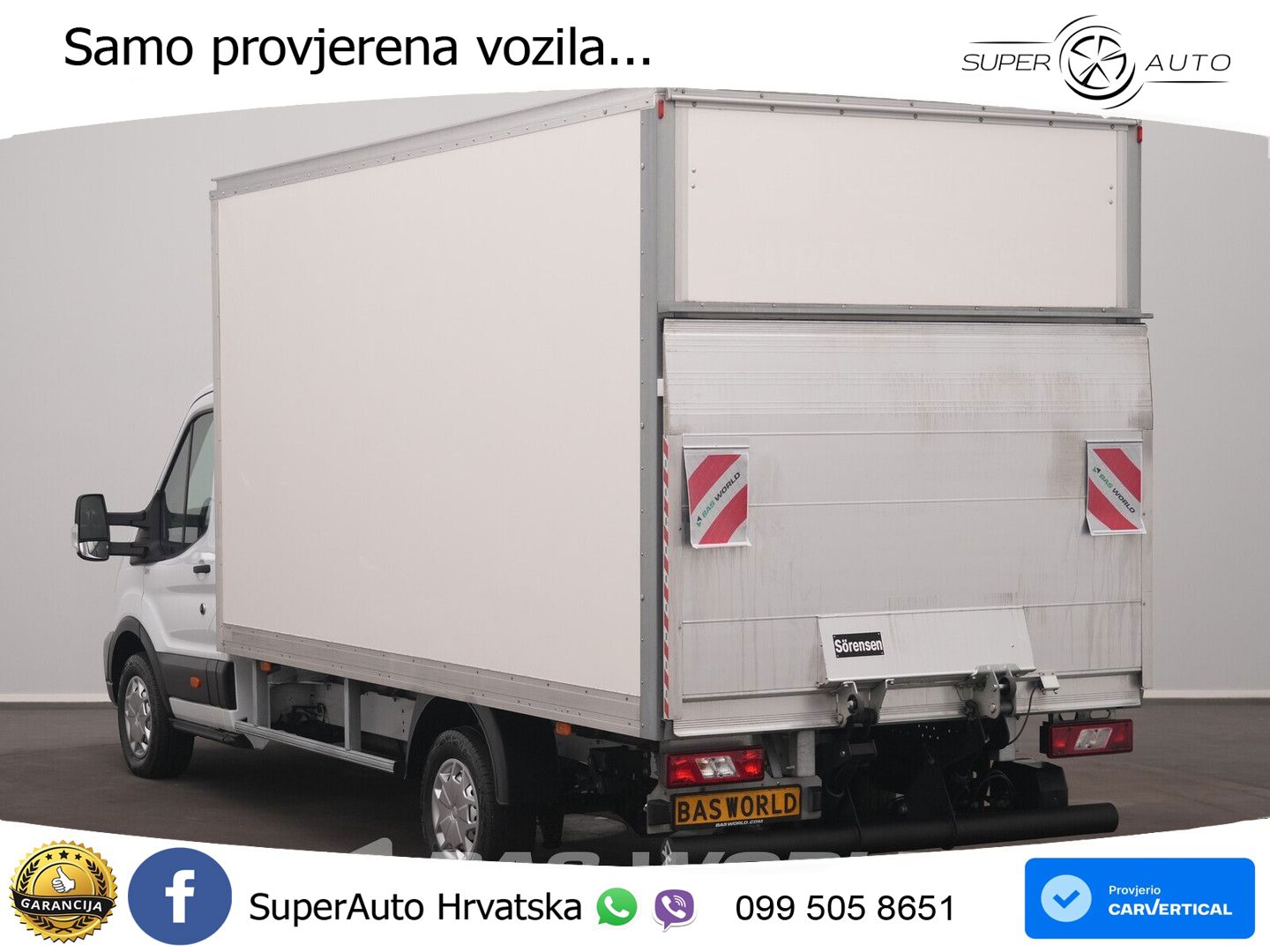 Ford Transit 130pk Laadklep Bakwagen Airco Cruise Eur 131 KS