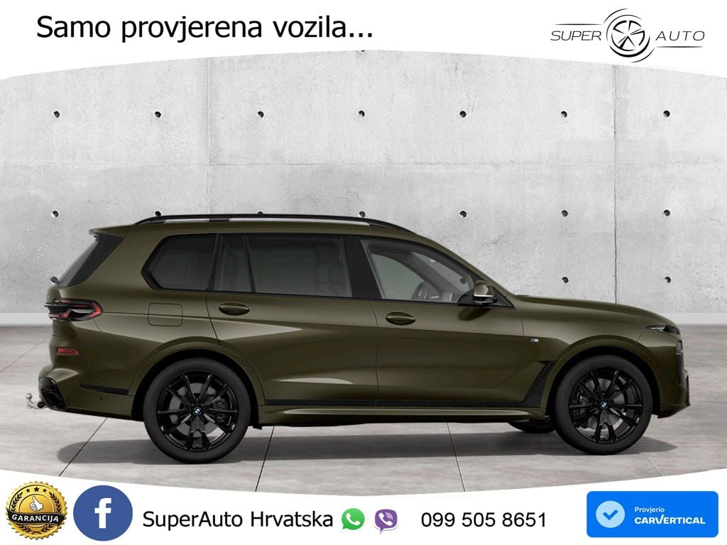 BMW X7 40d (352 KS) xDrive Steptronic M Sport LED+GR SJED+ACC