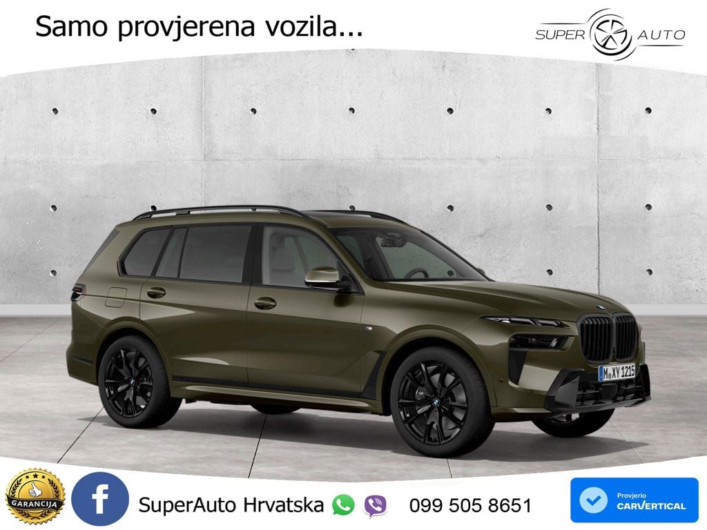 BMW X7 40d (352 KS) xDrive Steptronic M Sport LED+GR SJED+ACC