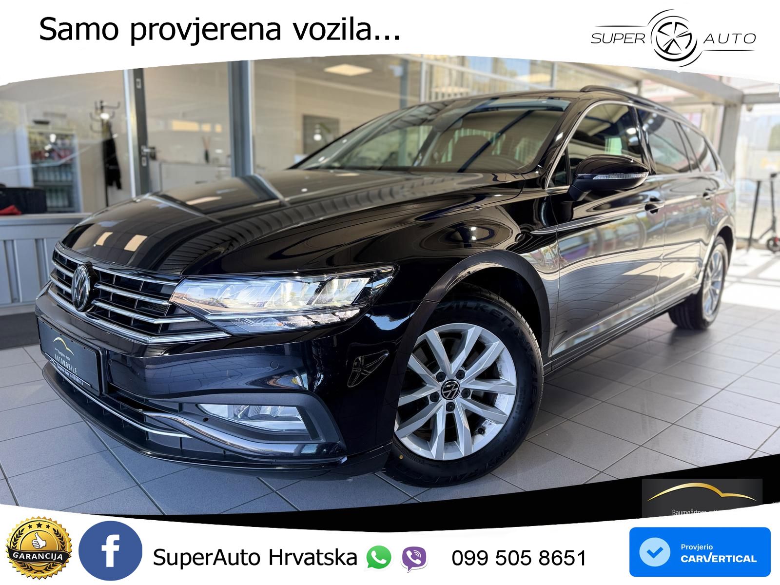 Volkswagen Passat Variant 2.0 TDI (150 KS) DSG Business LED+GR SJED+ACC
