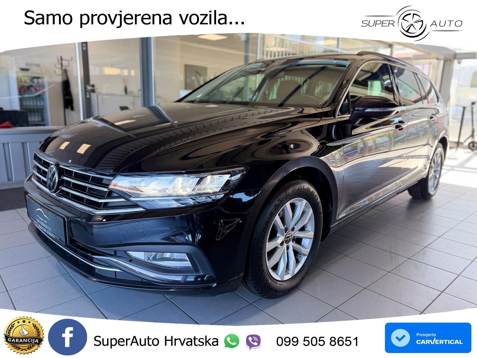 Volkswagen Passat Variant 2.0 TDI (150 KS) DSG Business LED+GR SJED+ACC