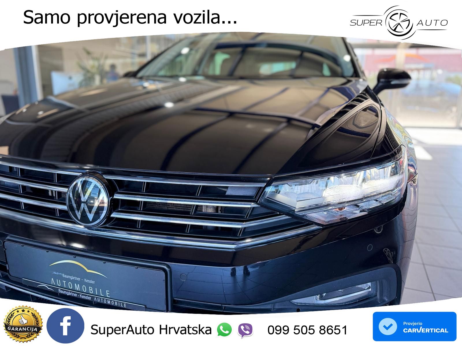 Volkswagen Passat Variant 2.0 TDI (150 KS) DSG Business LED+GR SJED+ACC