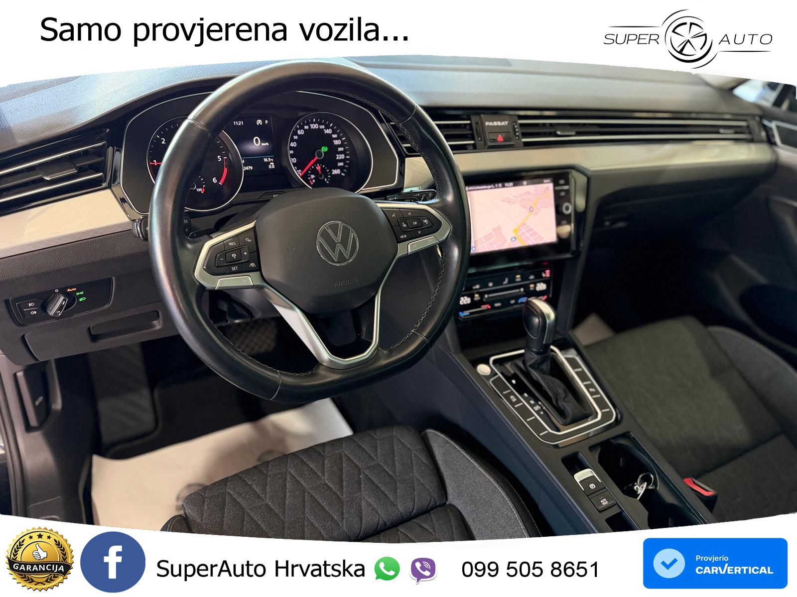 Volkswagen Passat Variant 2.0 TDI (150 KS) DSG Business LED+GR SJED+ACC