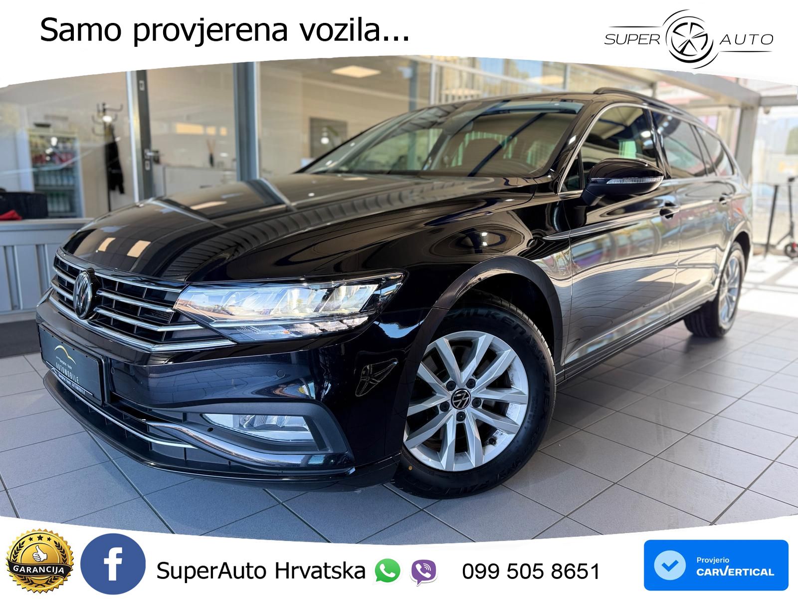 Volkswagen Passat Variant 2.0 TDI (150 KS) DSG Business LED+GR SJED+ACC