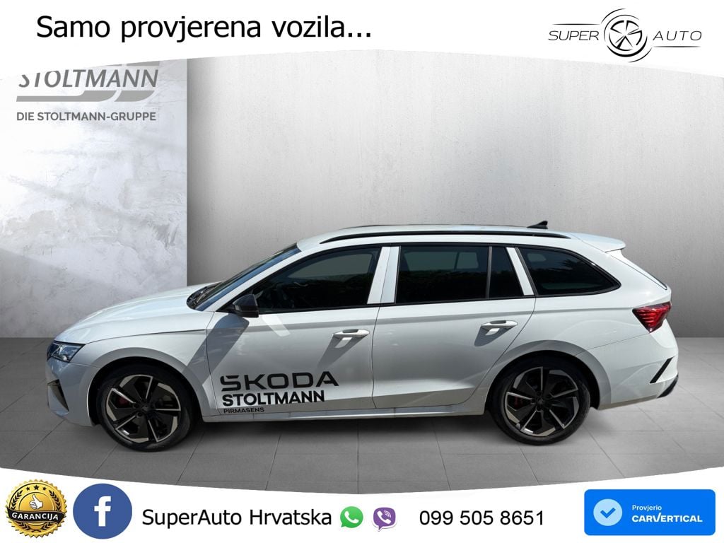 Škoda Octavia Combi RS 2.0 TSI (265 KS) DSG MATRIX+GR SJED+KAM