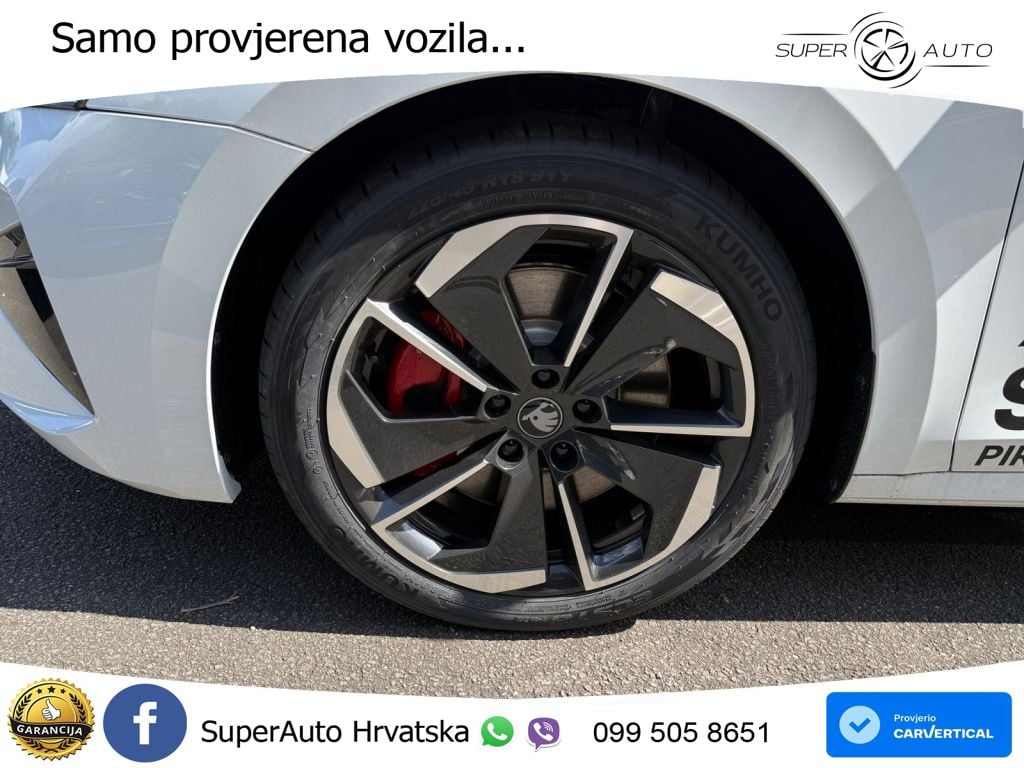 Škoda Octavia Combi RS 2.0 TSI (265 KS) DSG MATRIX+GR SJED+KAM