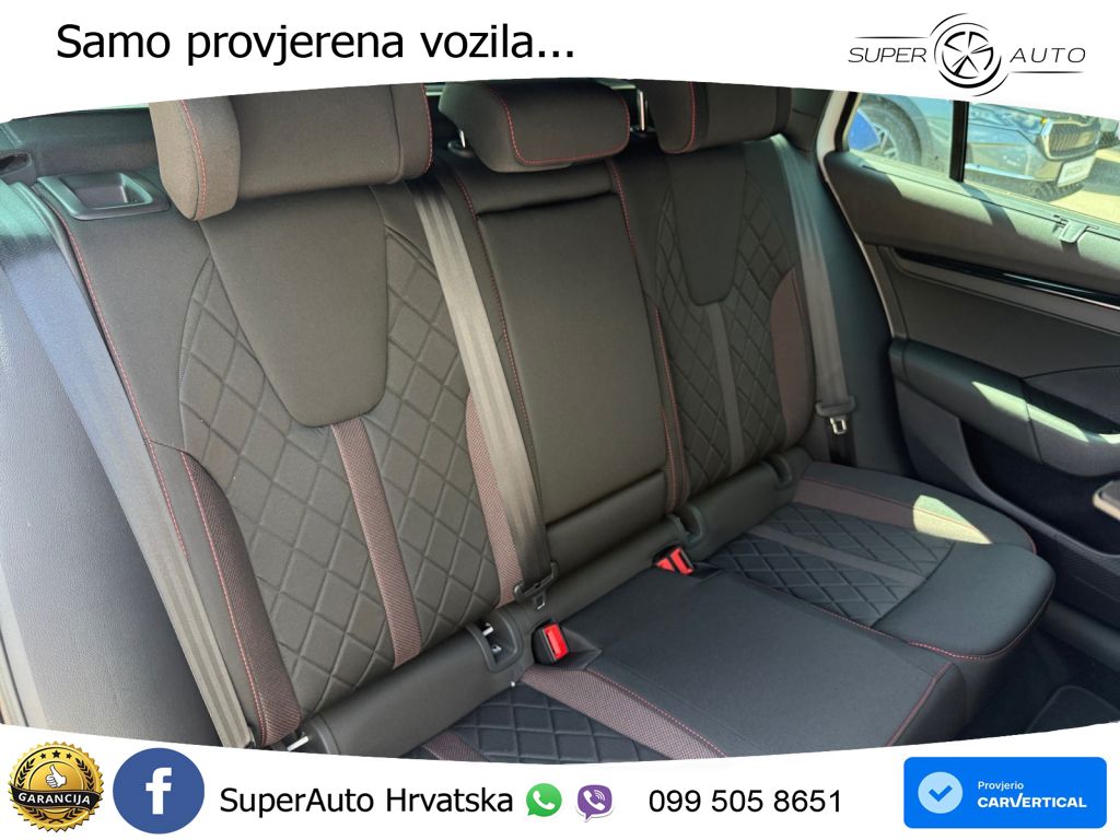 Škoda Octavia Combi RS 2.0 TSI (265 KS) DSG MATRIX+GR SJED+KAM