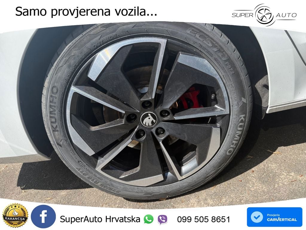 Škoda Octavia Combi RS 2.0 TSI (265 KS) DSG MATRIX+GR SJED+KAM