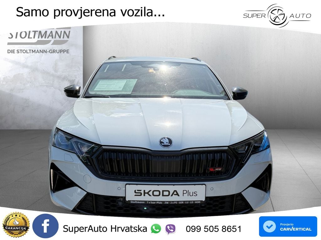 Škoda Octavia Combi RS 2.0 TSI (265 KS) DSG MATRIX+GR SJED+KAM