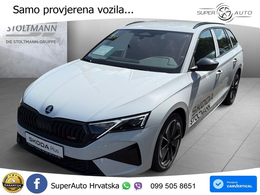Škoda Octavia Combi RS 2.0 TSI (265 KS) DSG MATRIX+GR SJED+KAM